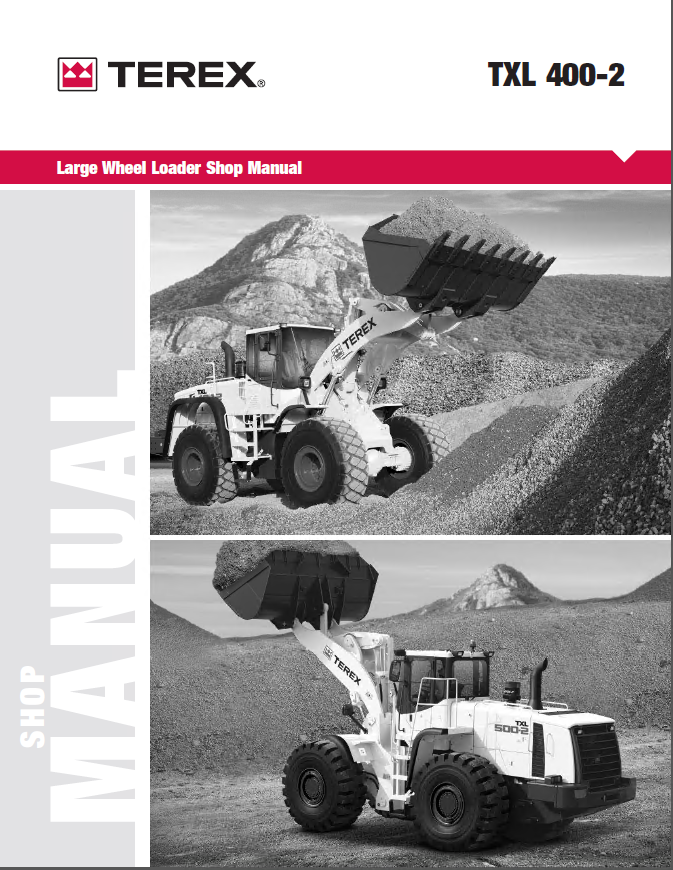 Terex TXL 400-2 Large Wheel Loader Shop Manual PDF